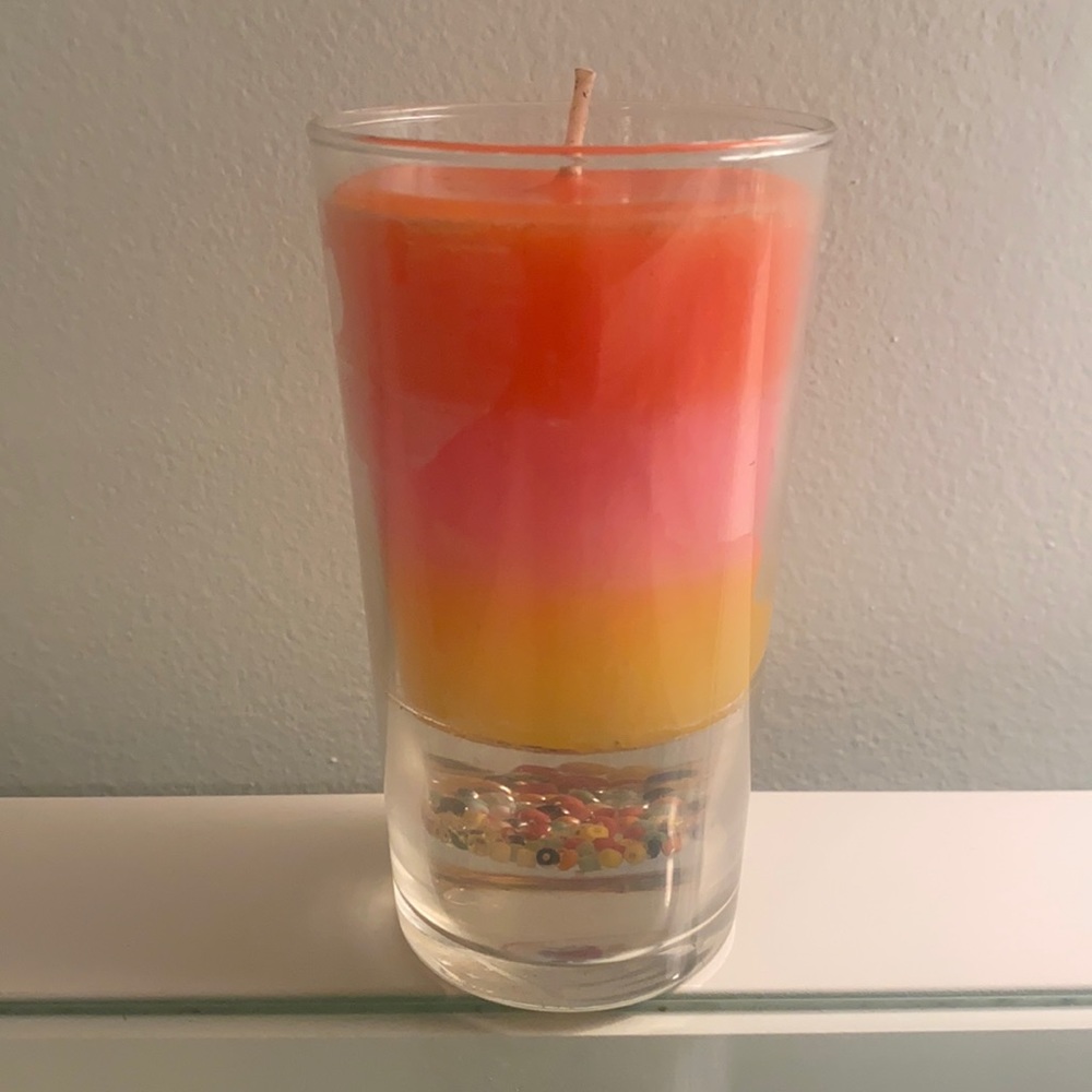 UO Sunrise Layered Candle w/ seed beads